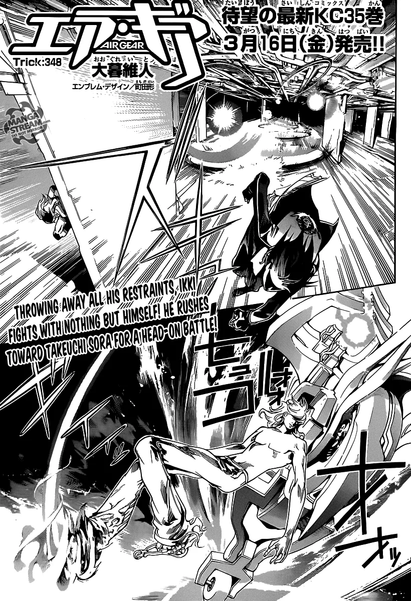 Read Air Gear Chapter 348 Online