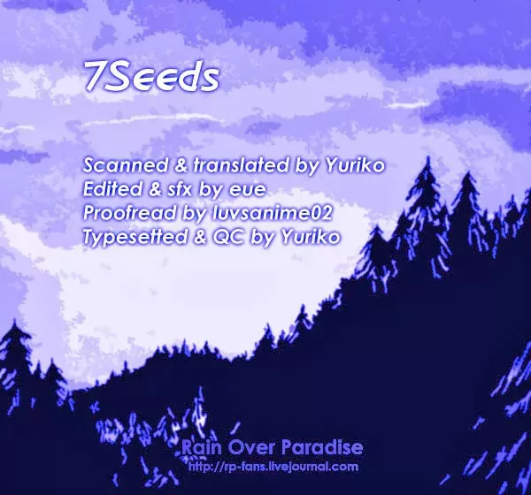 Read 7 Seeds Chapter 132 - Contents Online