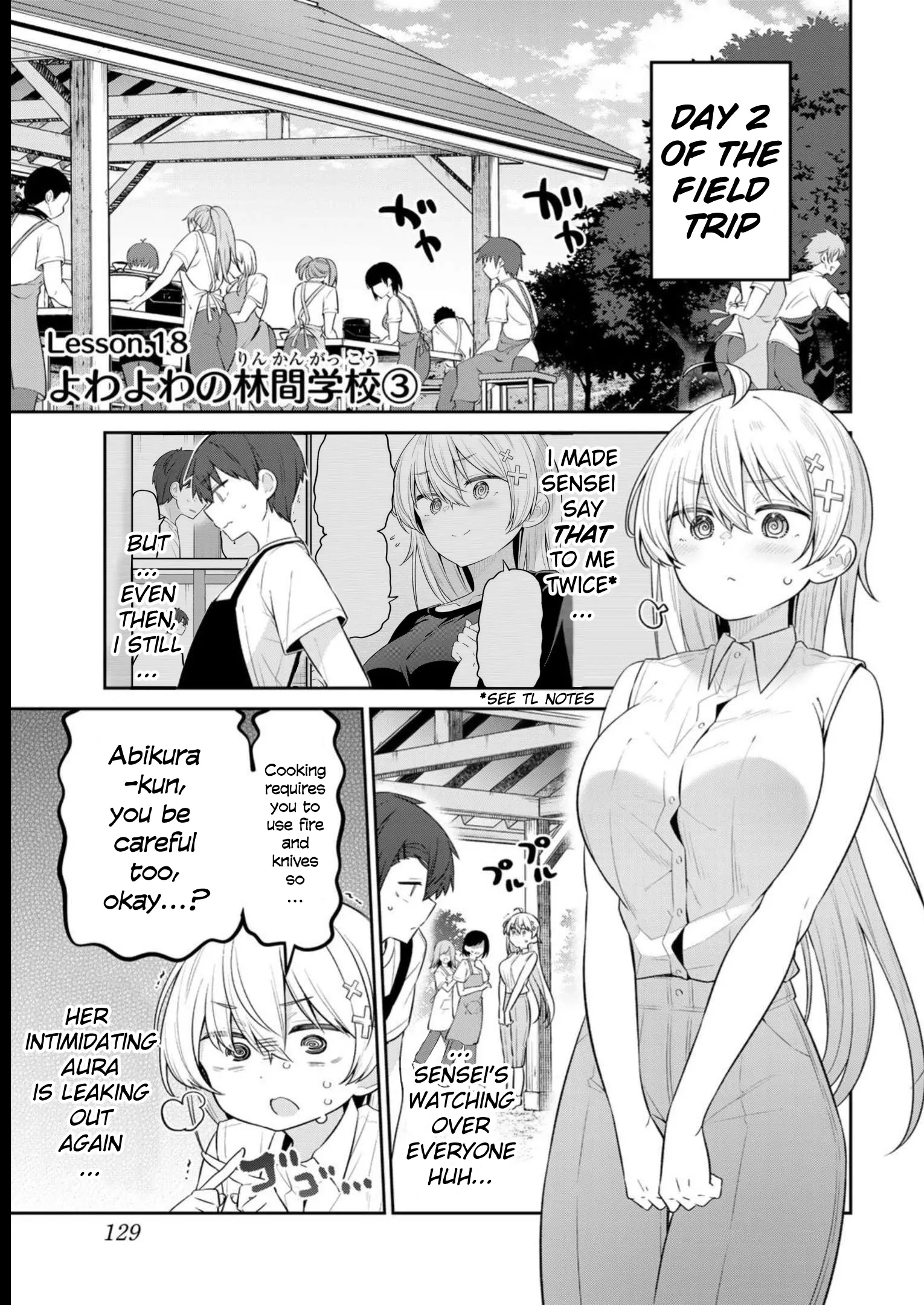 Read Yowa Yowa Sensei Chapter 18 - Yowayowa's Field Trip 3 Online