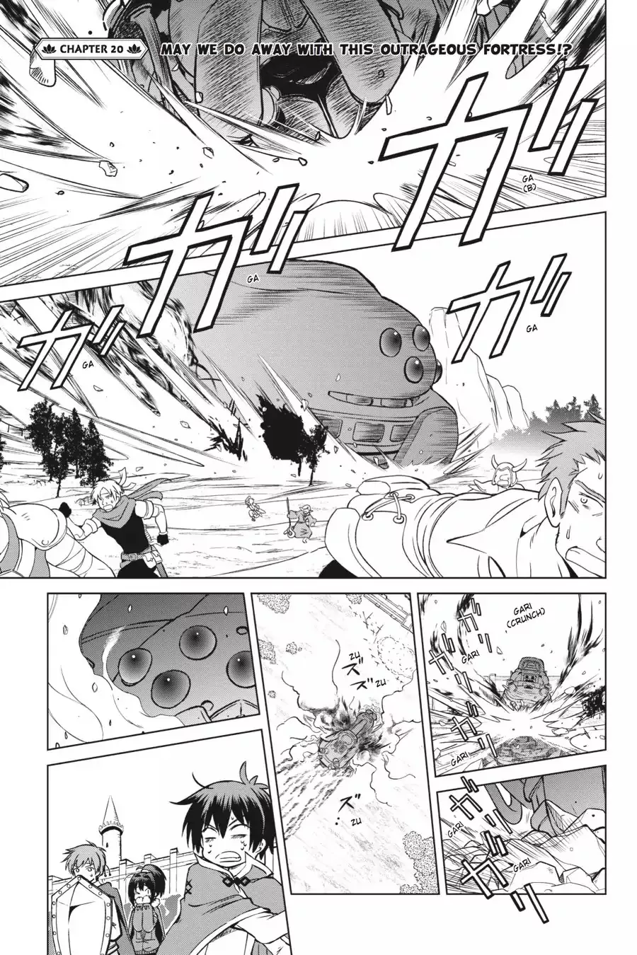 Read Kono Subarashii Sekai ni Shukufuku o! Chapter 20 - May We Do Away With This Outrageous Fortress!? Online