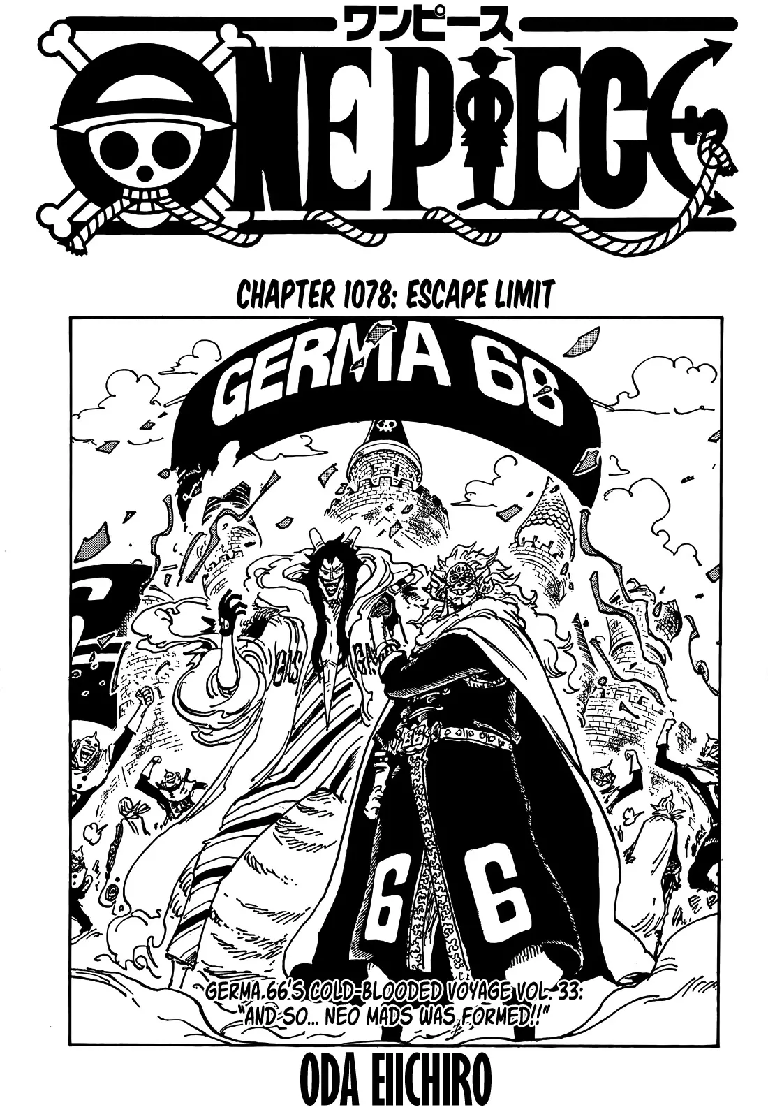 Read One Piece Chapter 1078 - Escape Limit Online