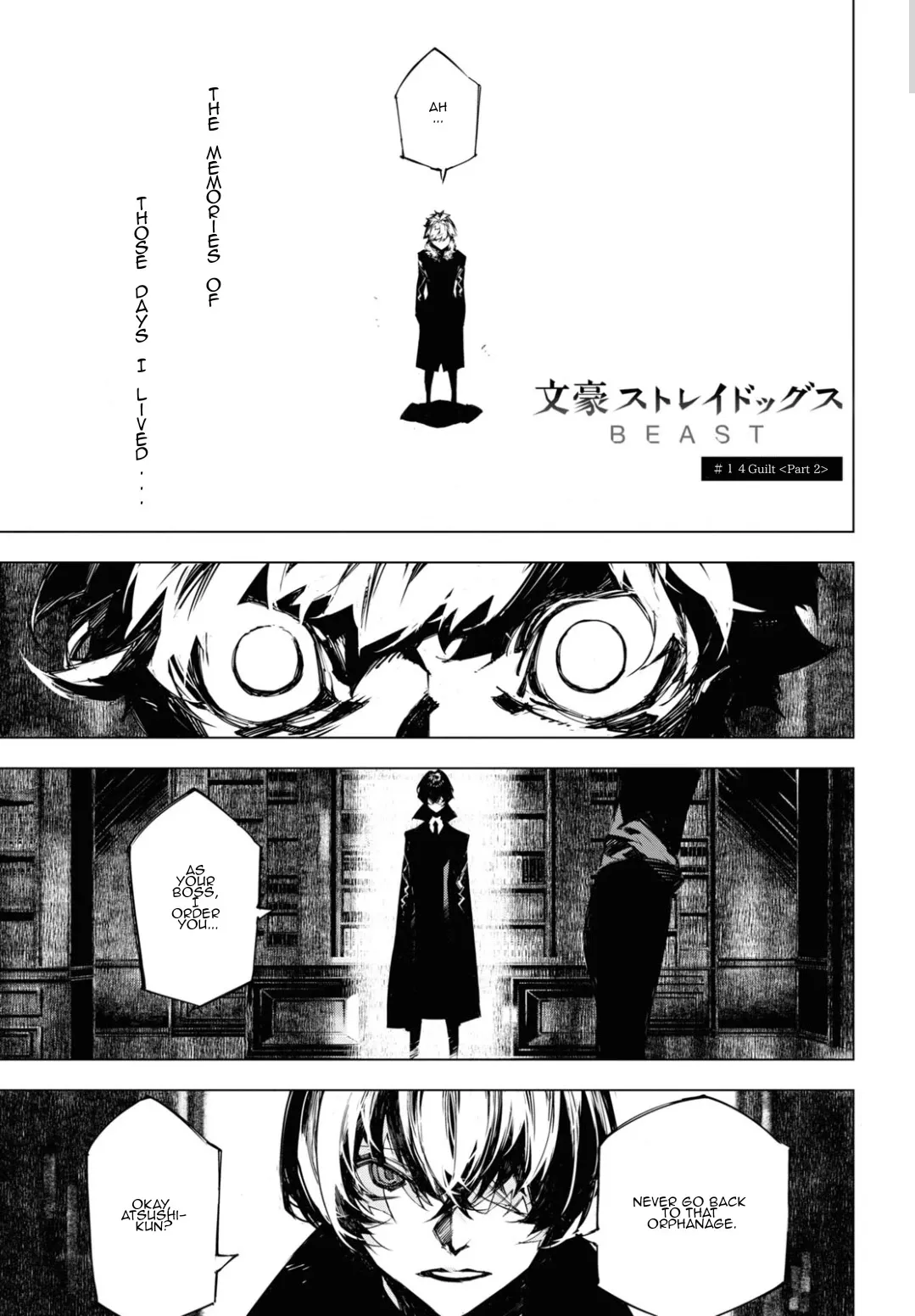 Read Bungou Stray Dogs Beast Chapter 14.5 - Guilt <Part 2> Online