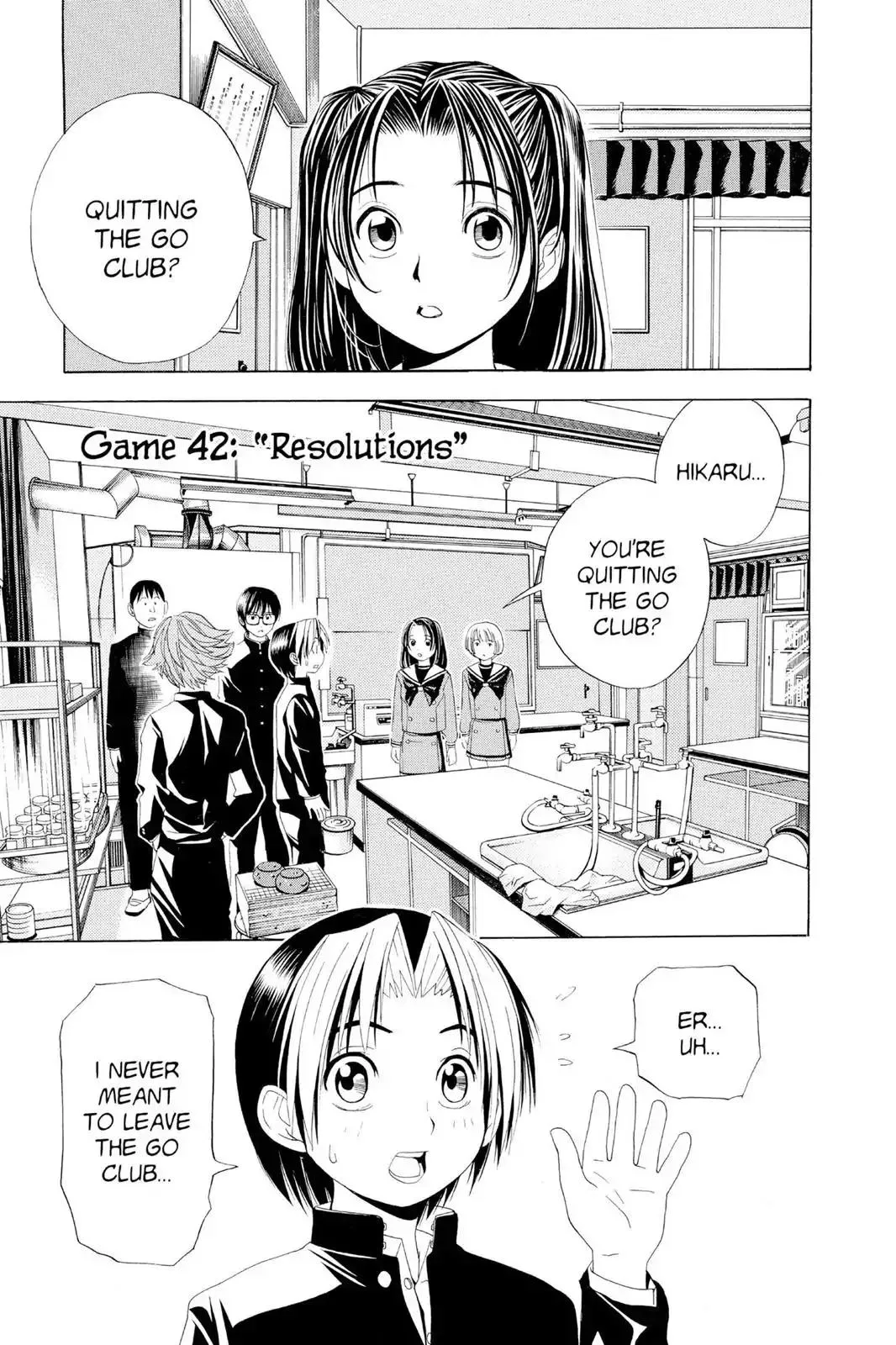 Read Hikaru no Go Chapter 42 - Resolutions Online