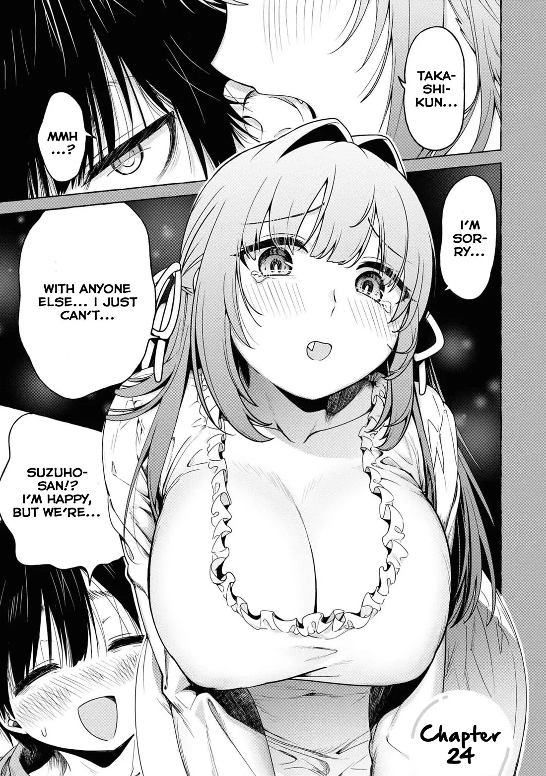 Read Amakara Gishimai ni Hasamaretemasu Chapter 24 Online
