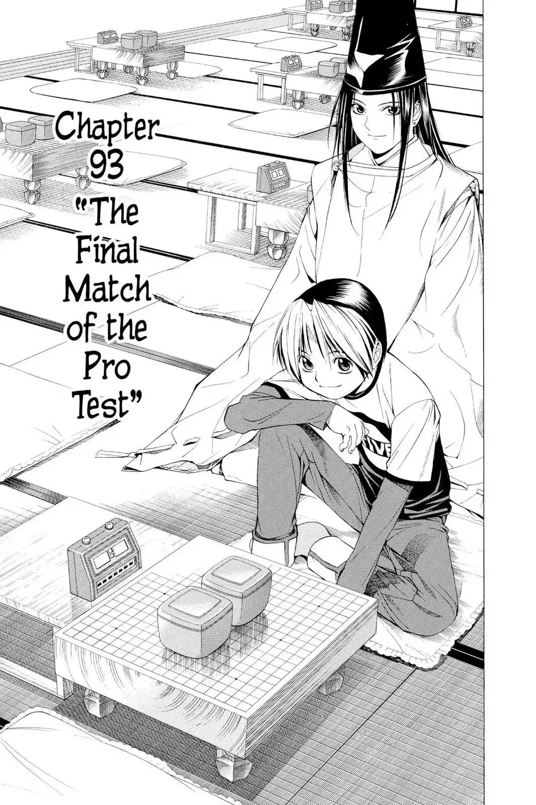 Read Hikaru no Go Chapter 93 - The Final Match of the Pro Test Online