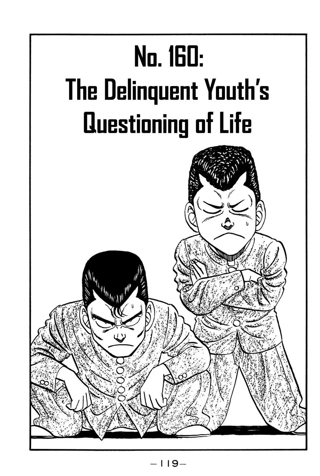 Read Be-Bop-Highschool Chapter 160 - The Delinquent Youth's Questioning of Life Online