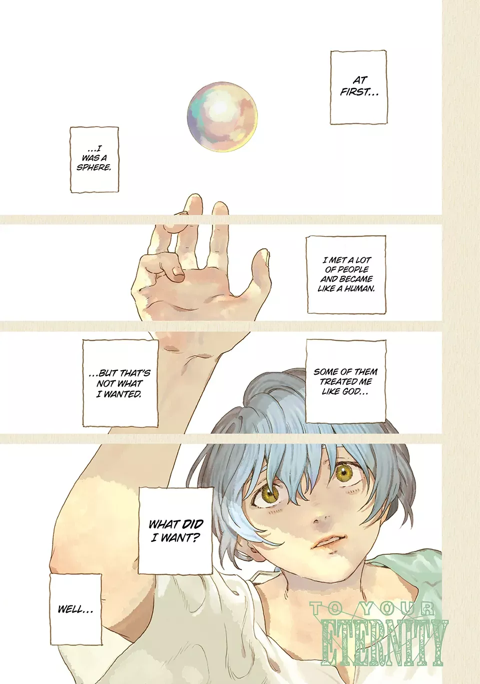 Read To Your Eternity Chapter 201 - The First One Online