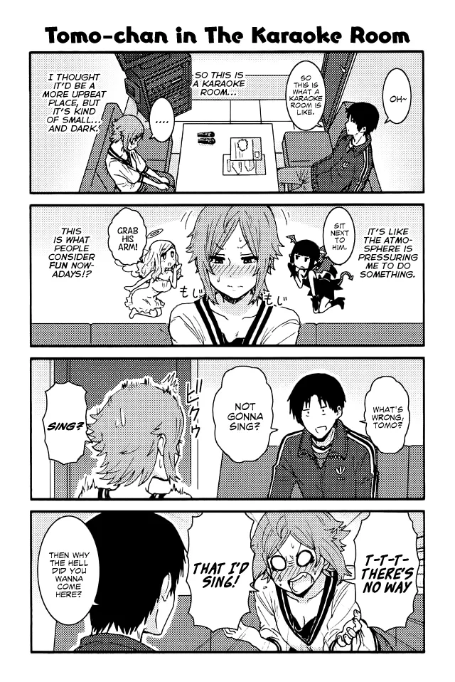 Read Tomo-chan wa Onna no ko! Chapter 151 - Tomo-chan In The Karaoke Room Online