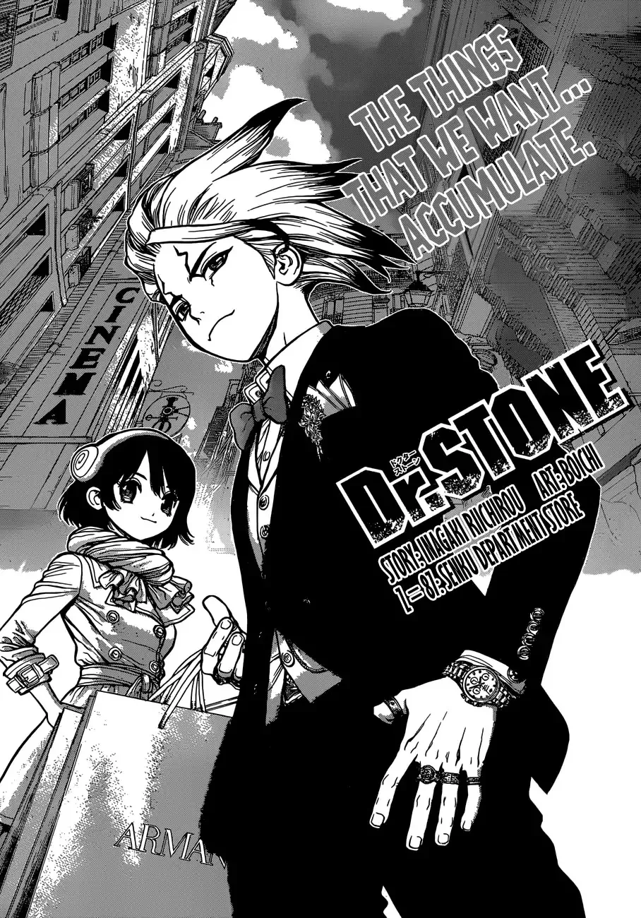 Read Dr. Stone Chapter 87 - Senku Department Store Online