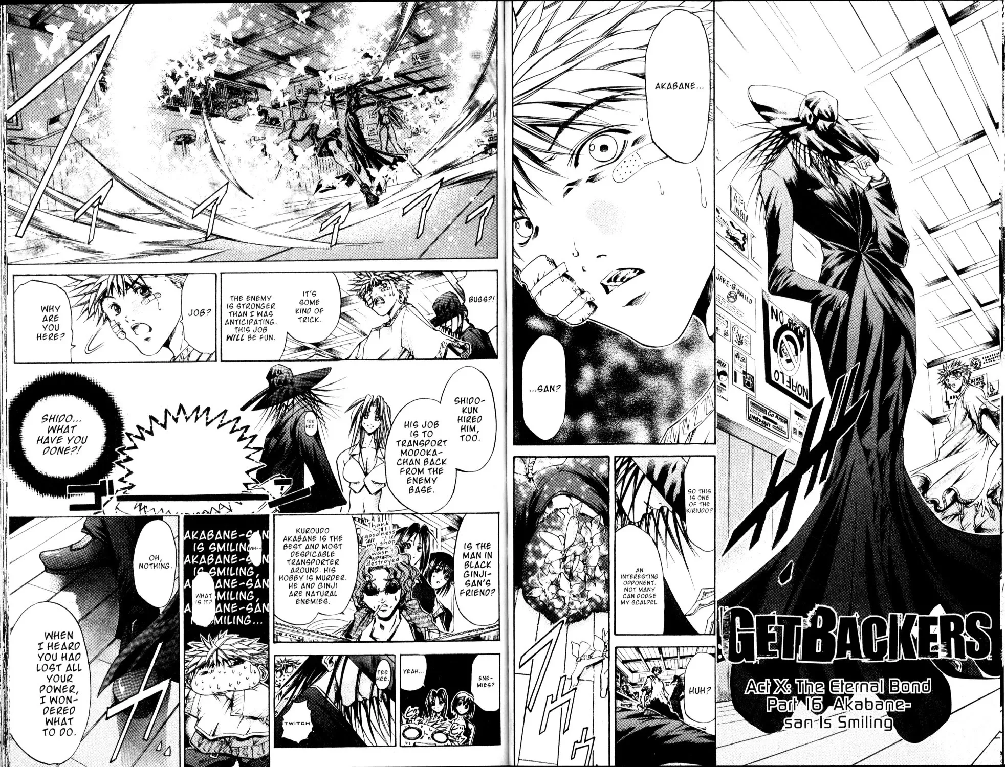 Read Get Backers Chapter 177 - Act X: The Eternal Bond (16): Akabane-san Is Smiling Online