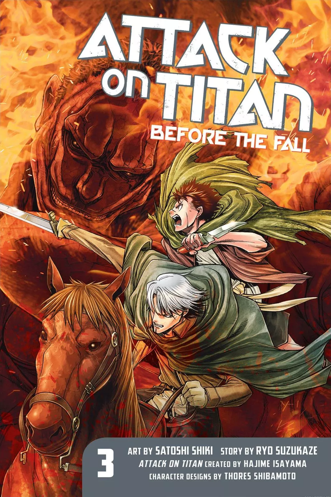 Read Shingeki no Kyojin – Before the Fall Chapter 8 Online