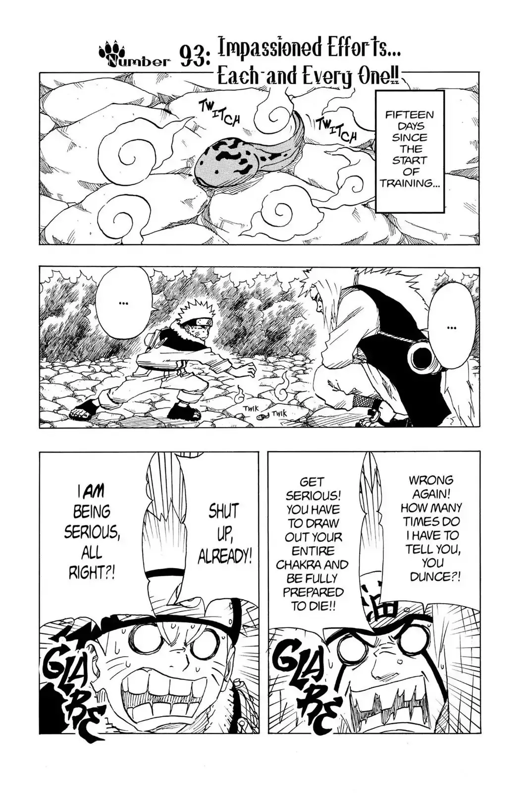 Read Naruto Chapter 93 - Impassioned Efforts... Each And Every One!! Online