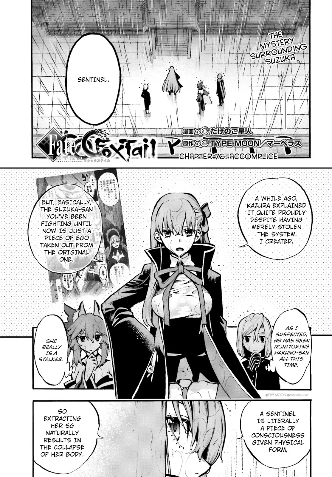 Read Fate/Extra CCC – Foxtail Chapter 76 Online