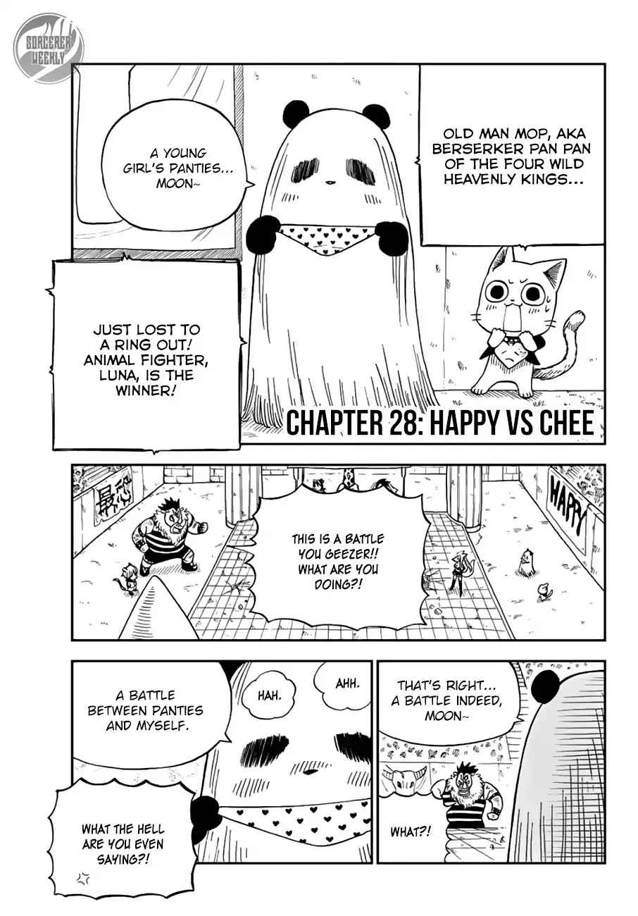 Read Fairy Tail: Happy’s Great Adventure Chapter 28 - Happy VS Chee Online