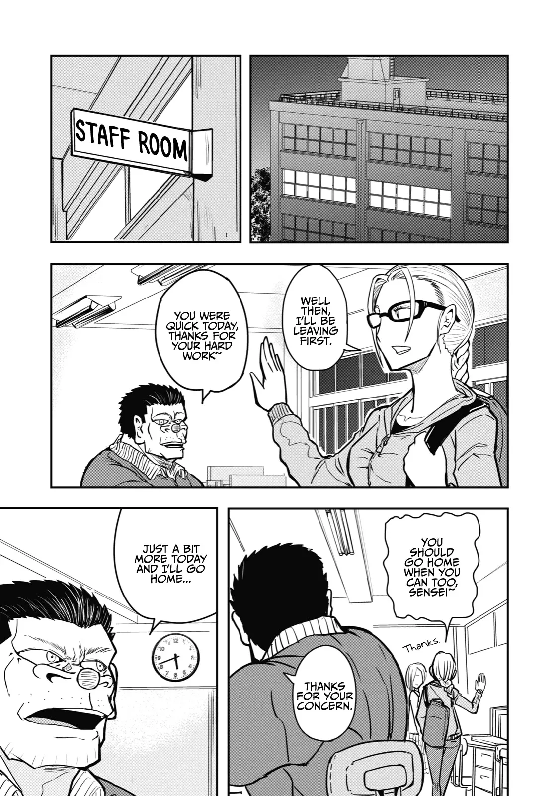 Read A Manga About the Kind of PE Teacher Who Dies at the Start of a School Horror Movie Chapter 38 - The type of manga that seemed like a gag manga, but as it went on it somehow became a battle manga Pt. 2 Online