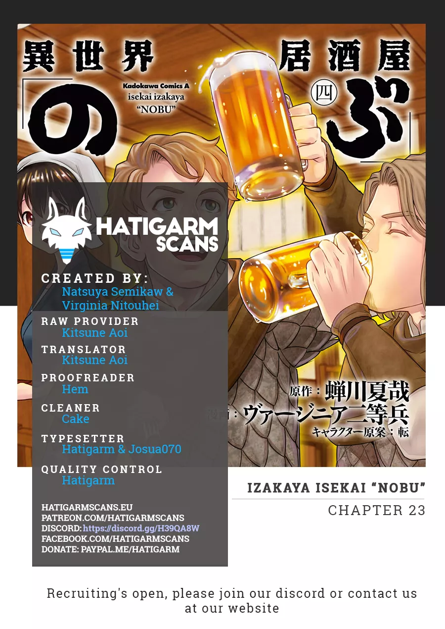 Read Isekai Izakaya “Nobu” Chapter 23 Online