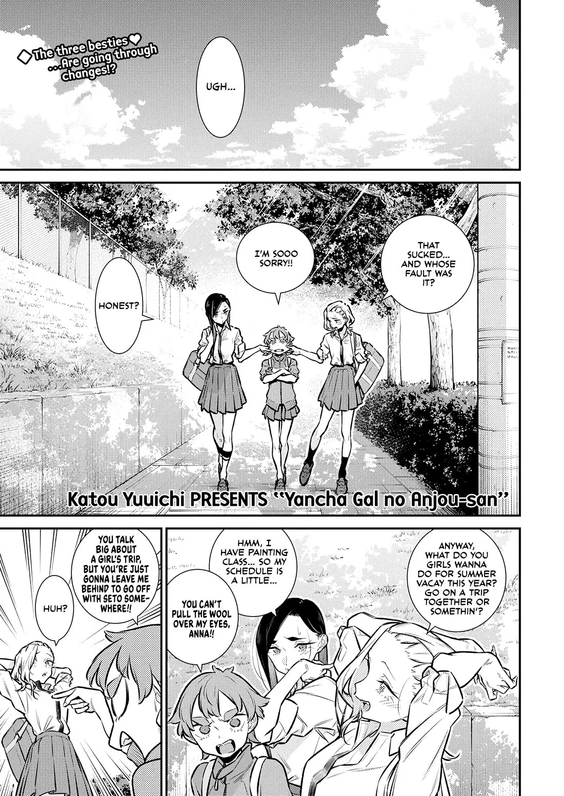 Read Yancha Gal no Anjou-san Chapter 170 - Chita-san Wants to Eat Potteto Online