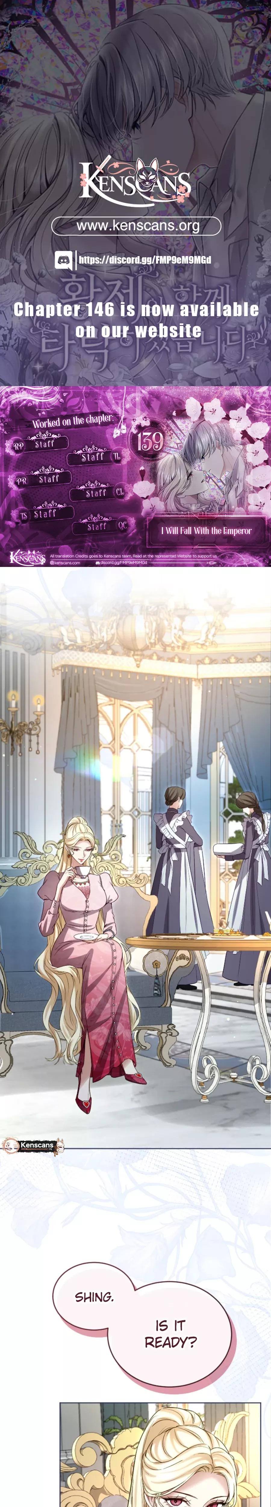 Read I Will Fall With the Emperor Chapter 139 Online