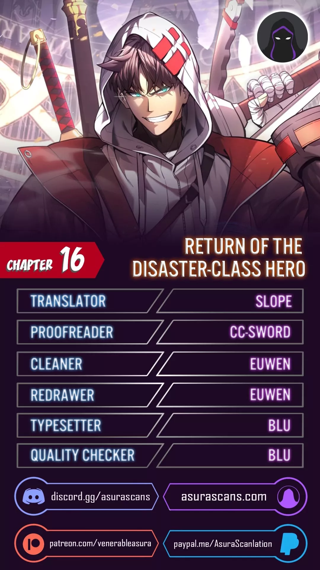 Read The Return of the Disaster-Class Hero Chapter 16 Online