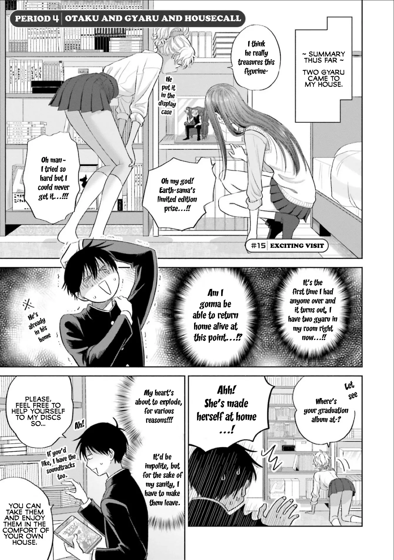 Read Gal Can’t Be Kind to Otaku!? Chapter 4 - Otaku & Gyaru & Housecall Online