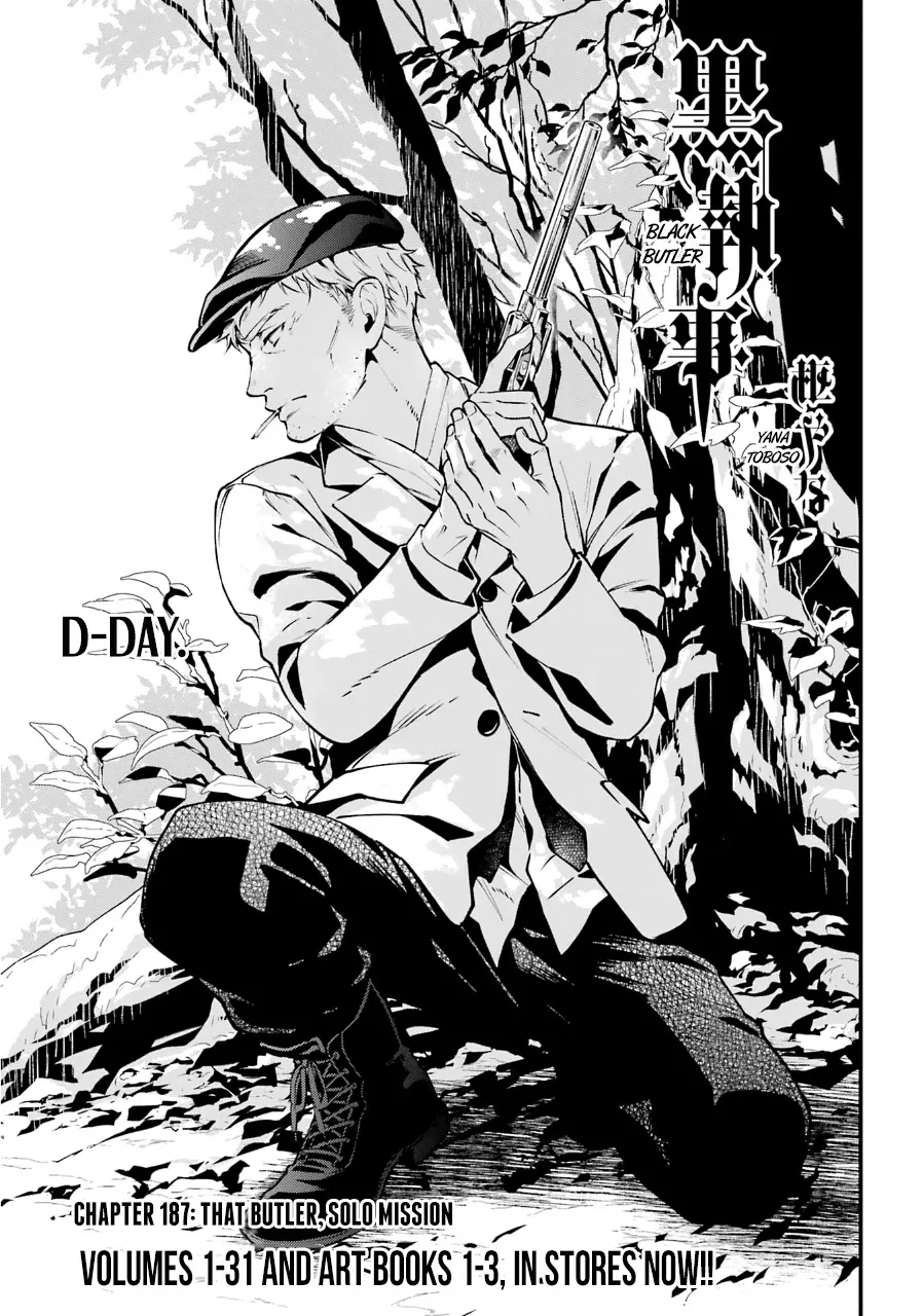 Read Kuroshitsuji Chapter 187 - That Butler, Solo Mission Online