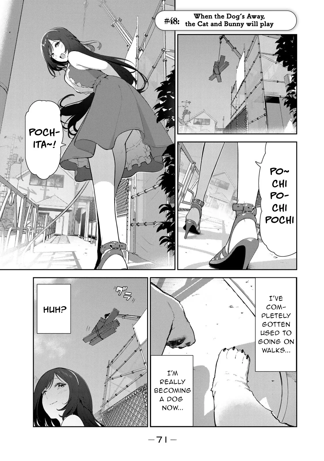 Read Inu ni Nattara Suki na Hito ni Hirowareta. Chapter 48 - When the Dog's Away, the Cat and Bunny will Play. Online