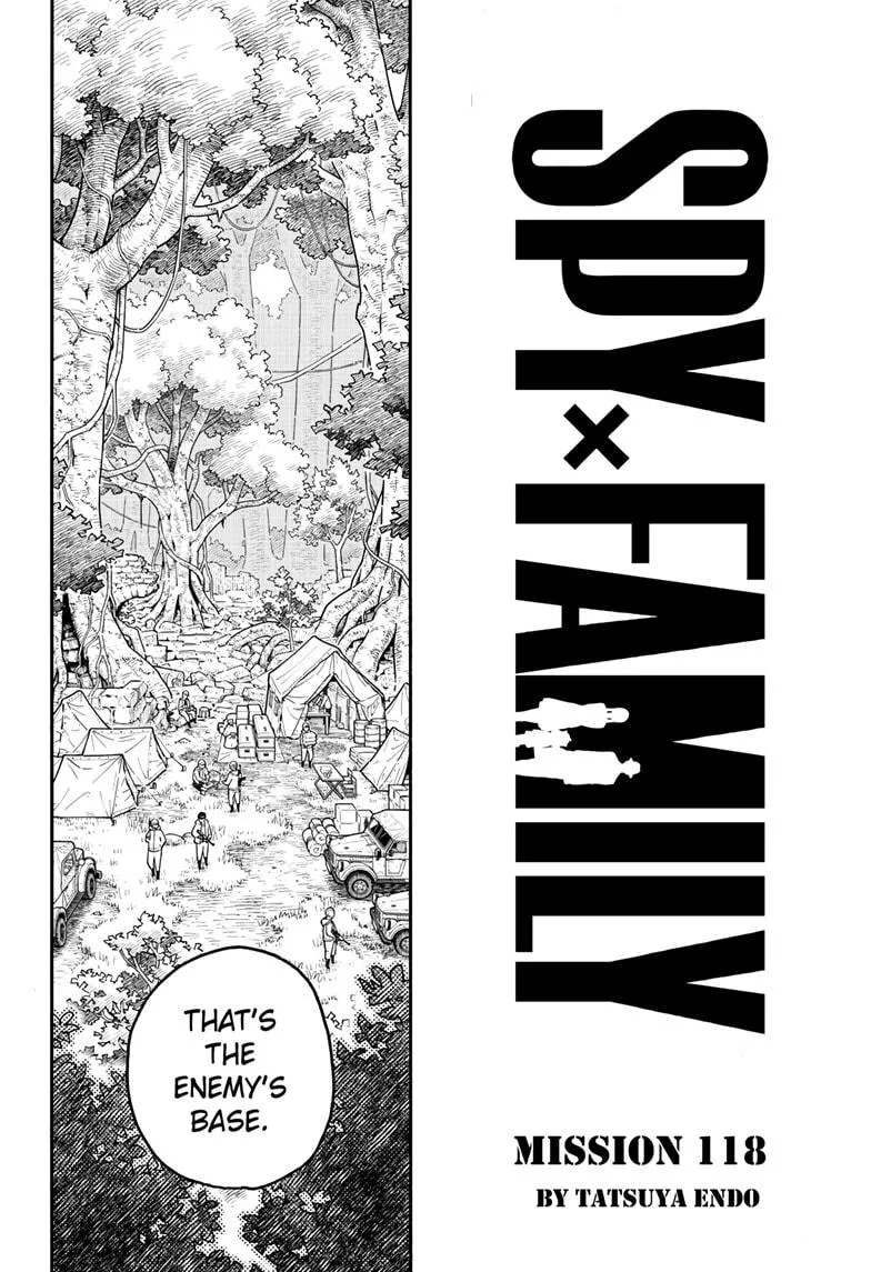 Read SPY x FAMILY Chapter 118 Online