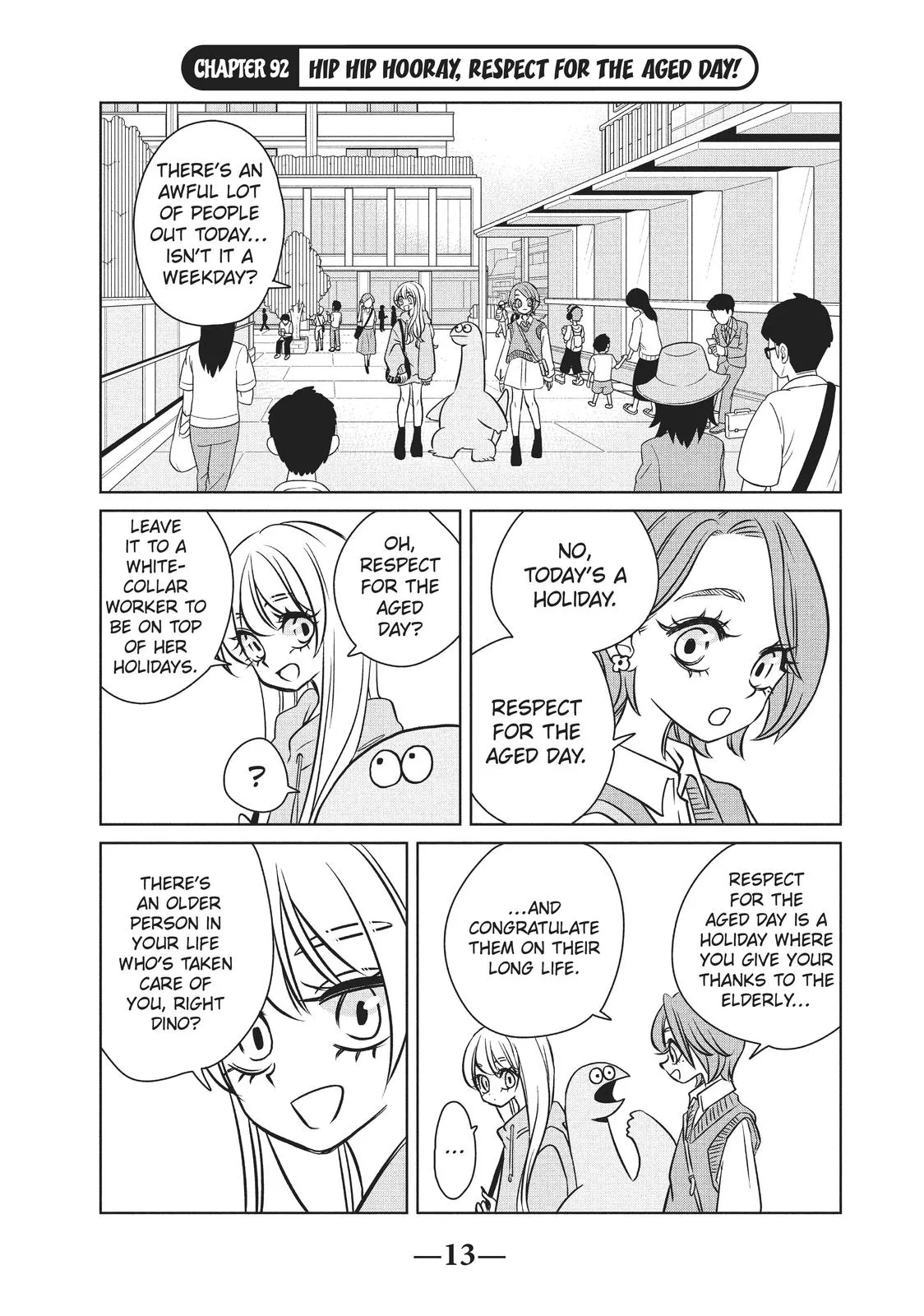 Read My Roomie Is a Dino Chapter 92 Online