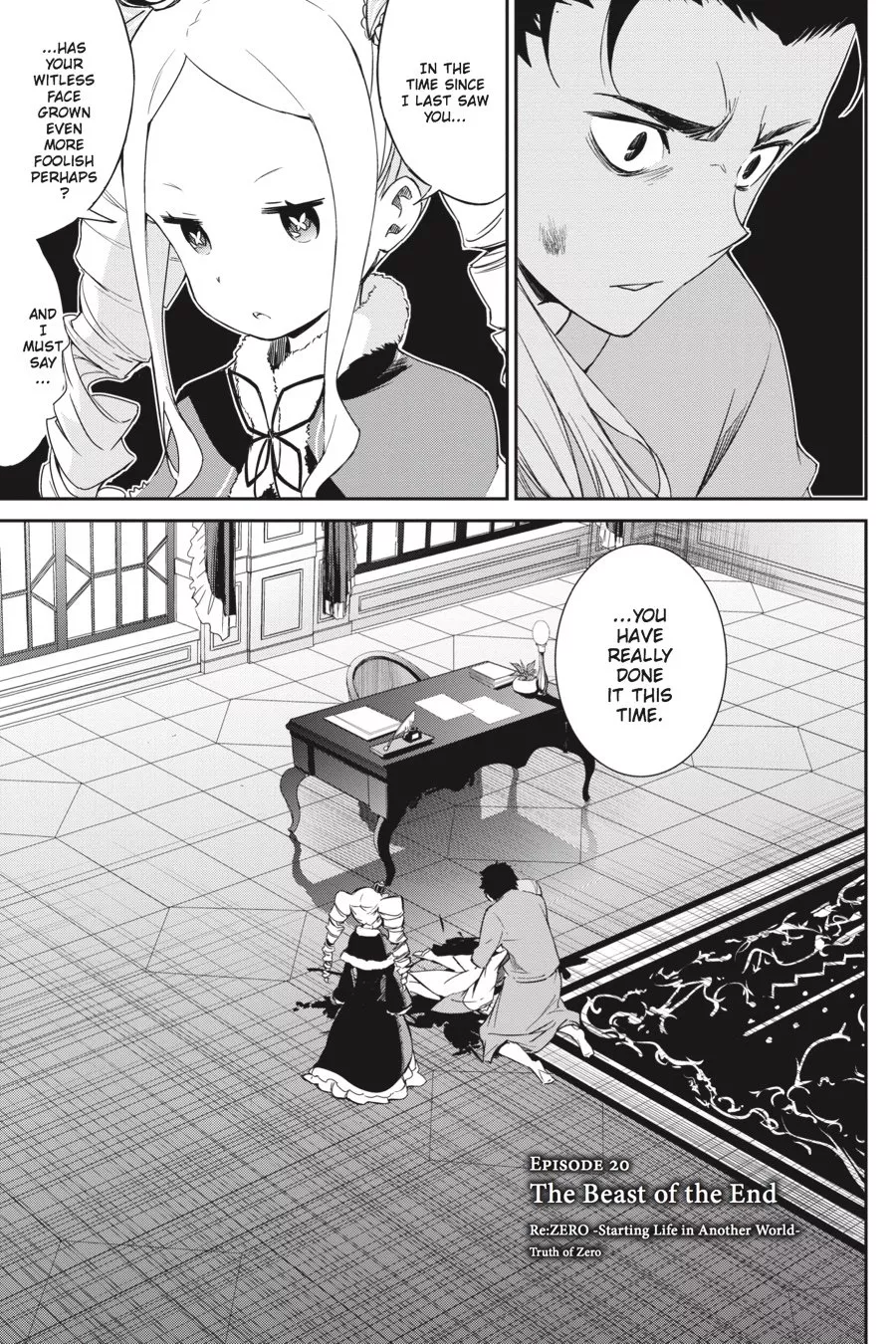 Read Re:Zero Kara Hajimeru Isekai Seikatsu – Daisanshou – Truth of Zero Chapter 20 Online