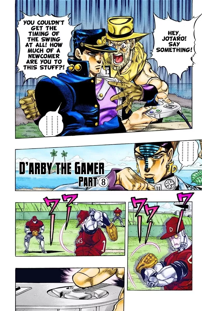 Read JoJo’s Bizarre Adventure Part 3: Stardust Crusaders Chapter 121 - D'arby the Gamer Part 8 Online