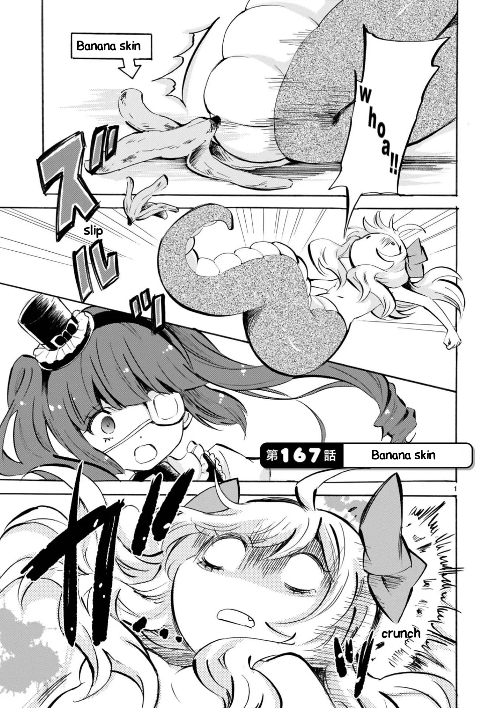 Read Jashin-chan Dropkick Chapter 167 - Banana skin Online