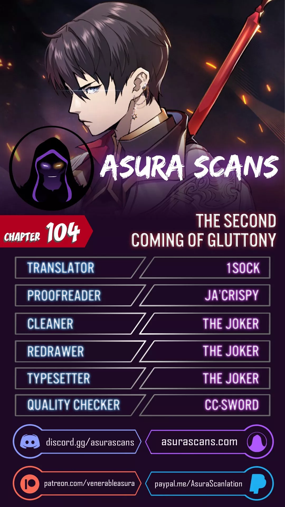 Read The Second Coming of Gluttony Chapter 104 Online