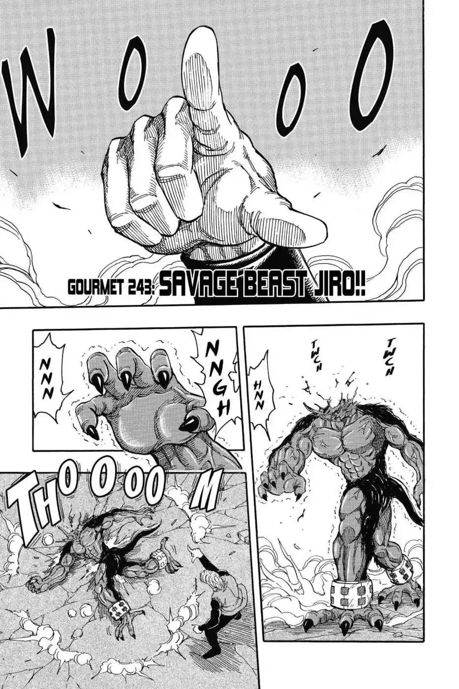 Read Toriko Chapter 243 - Vol.27 Gourmet 243: Savage Beast Jiro!! Online