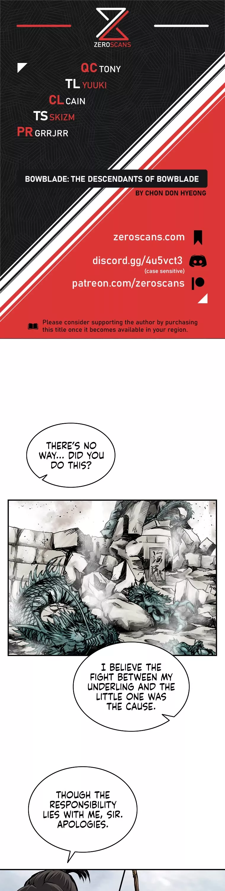 Read Bowblade Swordsman: Descendants of the Bowblade Chapter 11 Online