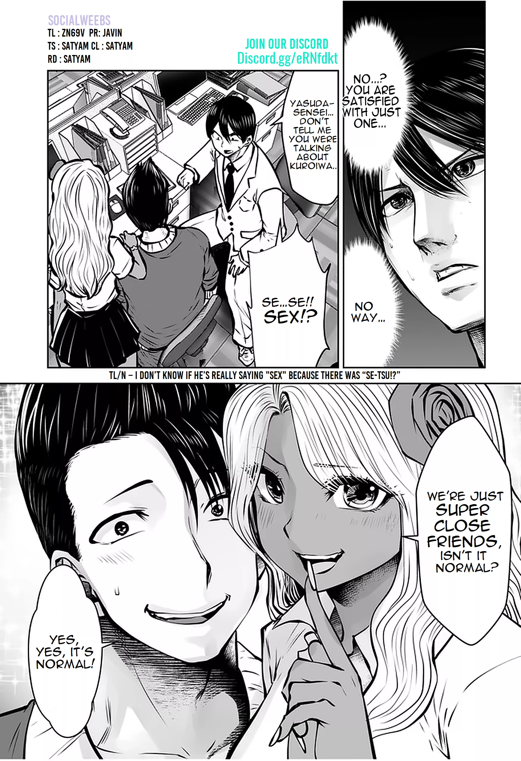 Read Black Gakkou ni Tsutomete Shimatta Sensei Chapter 18.3 Online