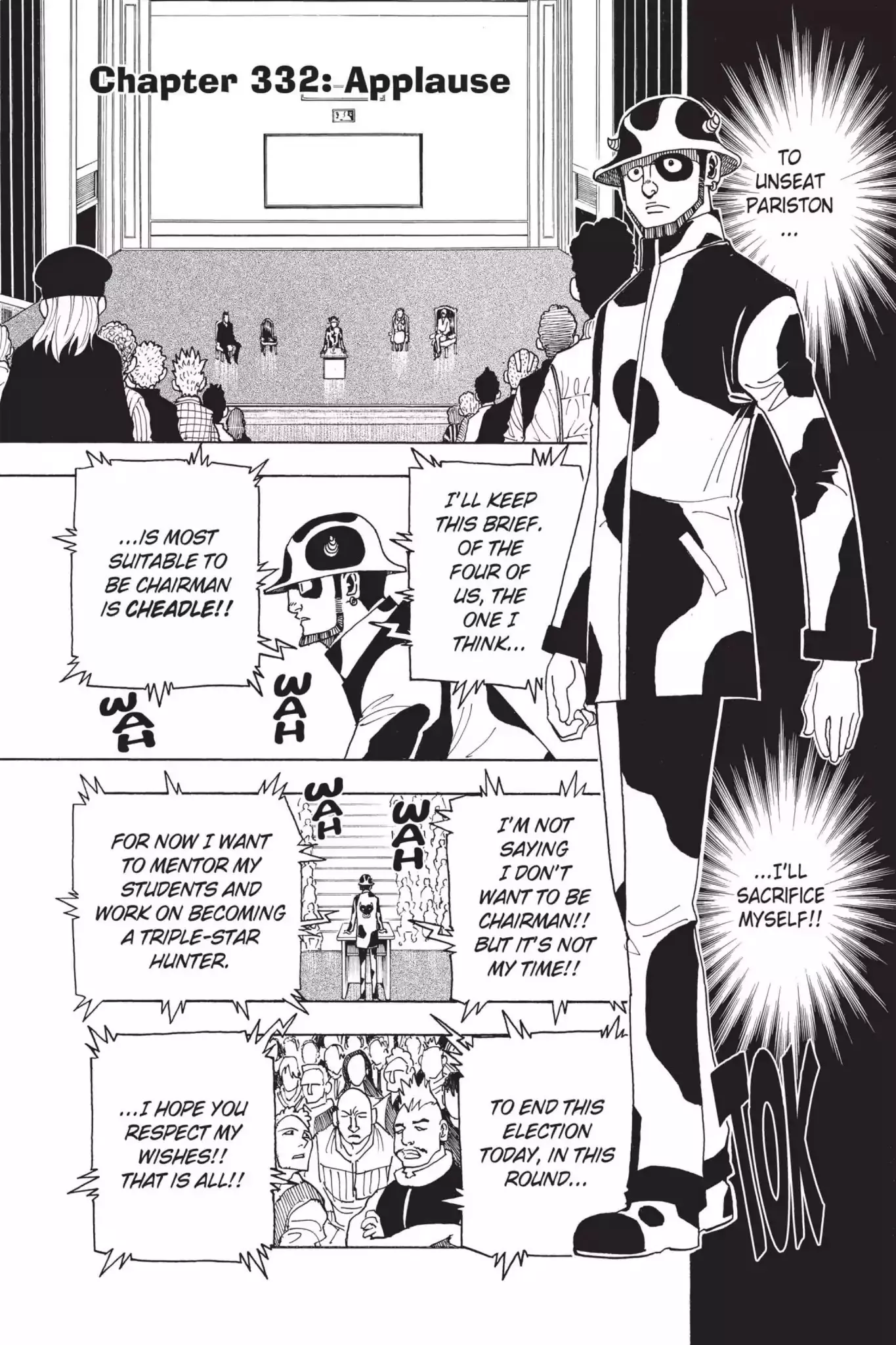 Read Hunter X Hunter Chapter 332 - Applause Online