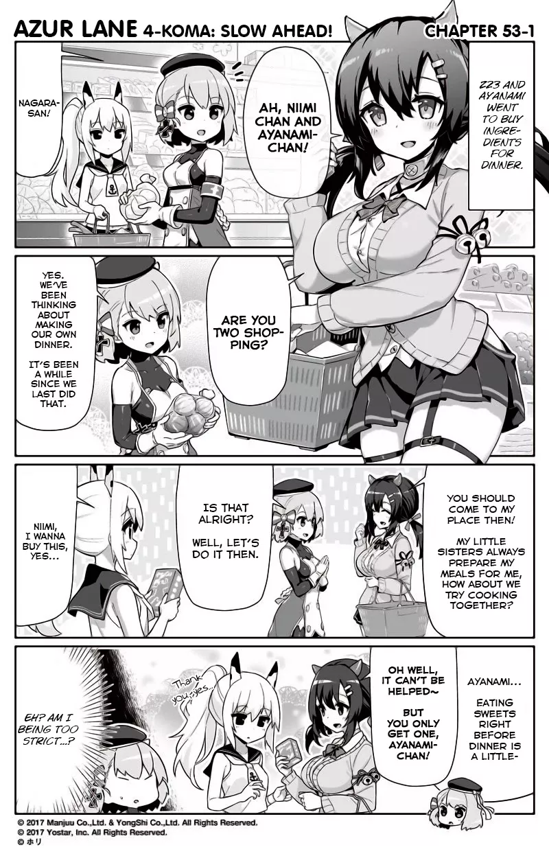 Read Azur Lane 4-koma: Slow Ahead Chapter 53 Online