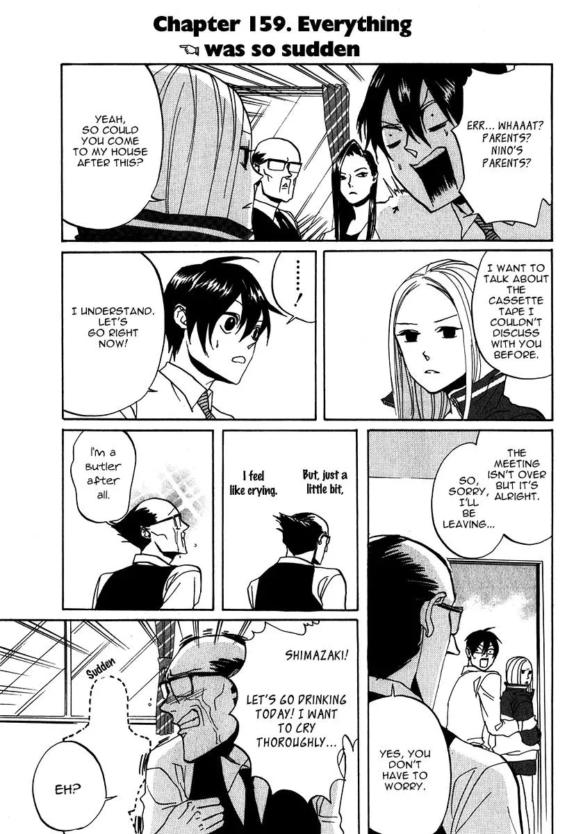 Read Arakawa Under the Bridge Chapter 159 - Everything Was So Sudden Online