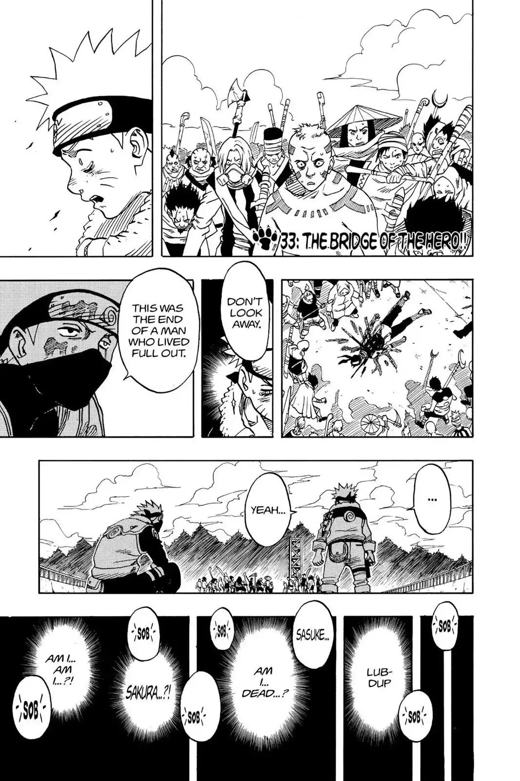 Read Naruto Chapter 33 - The Bridge Of The Hero!! Online