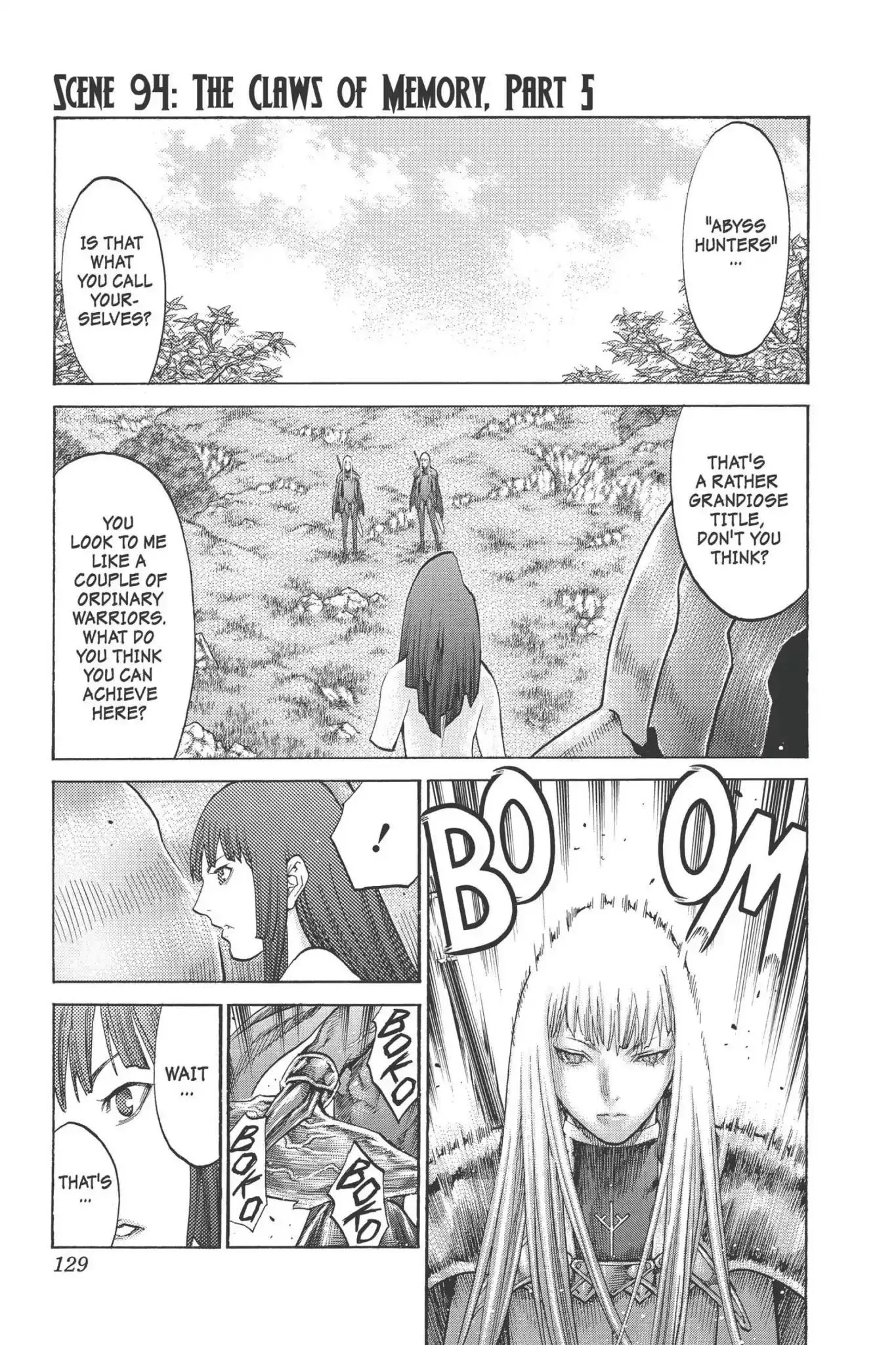 Read Claymore Chapter 94 - Vol.17 Scene 94: The Claws of Memories, Part 5 Online