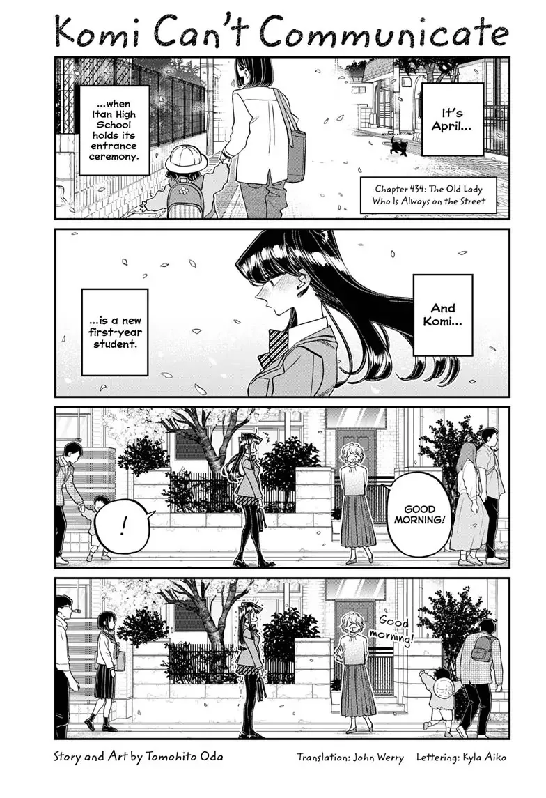 Read Komi-san wa Komyushou Desu Chapter 434 Online