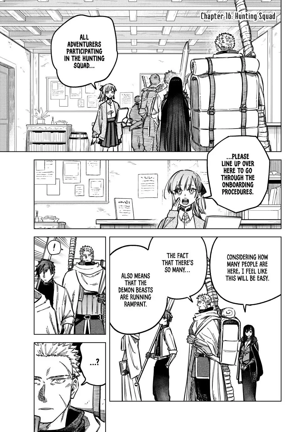Read The Witch and the Mercenary Chapter 16 - Hunting Squad Online