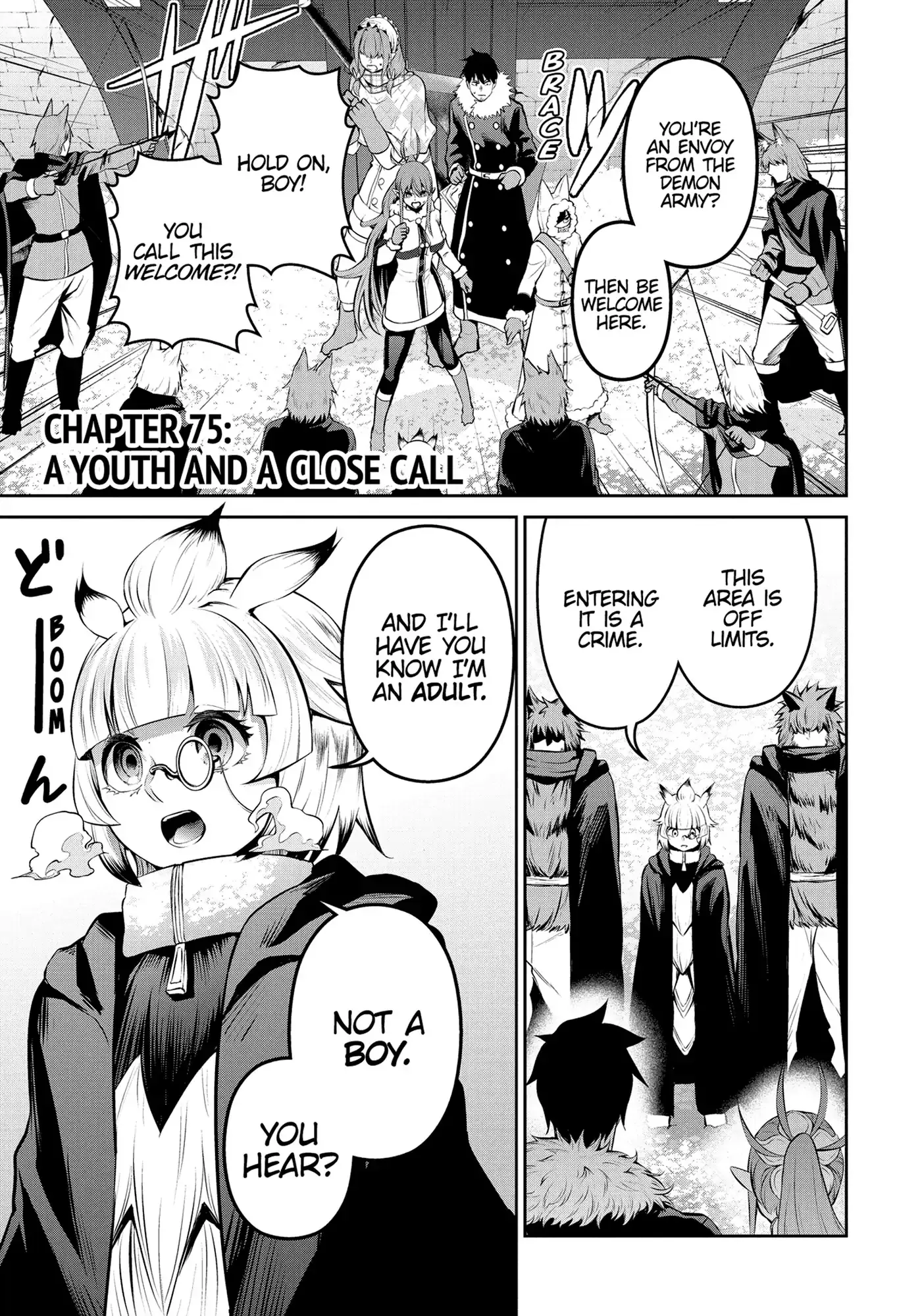Read Salaryman ga Isekai ni Ittara Shitennou ni Natta Hanashi Chapter 75 Online