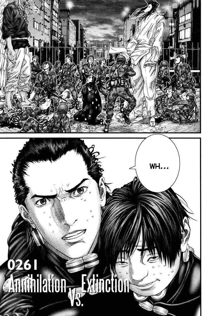 Read Gantz Chapter 261 - Annihilation vs. Extinction Online