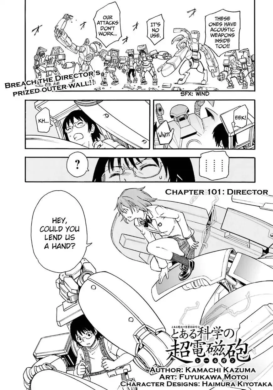 Read To Aru Kagaku no Railgun Chapter 101 - Director Online