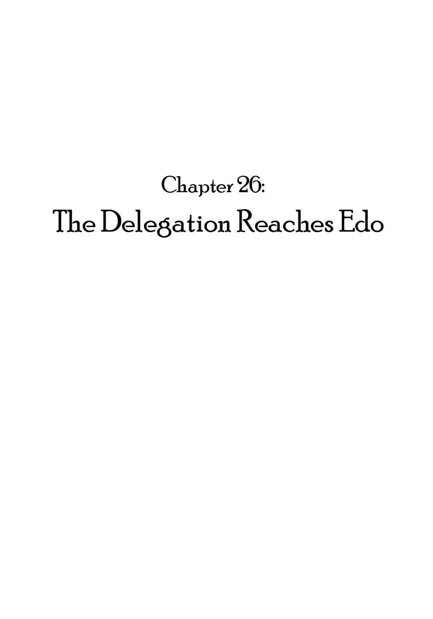 Read Hidamari no Ki Chapter 26 - The Delegation Reaches Edo Online