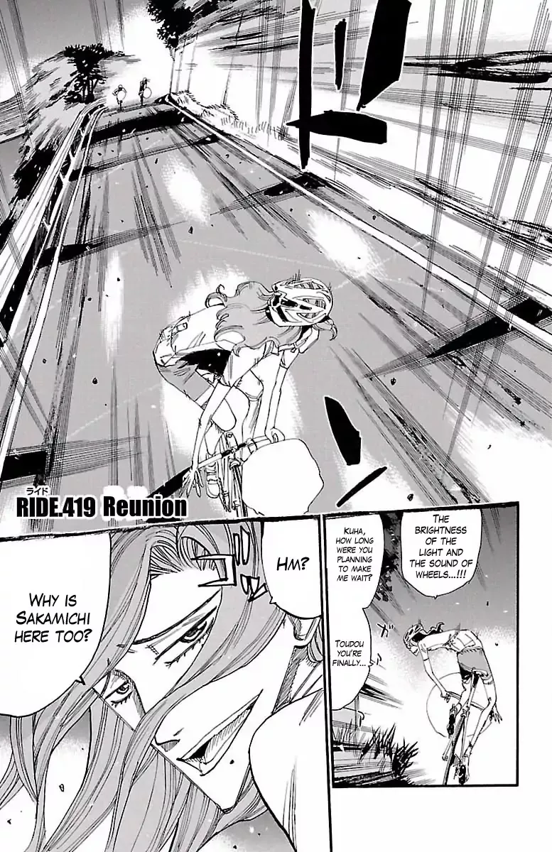 Read Yowamushi Pedal Chapter 419 - Reunion Online