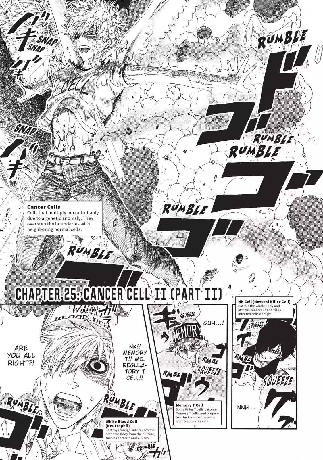 Read Hataraku Saibou Chapter 25 - Cancer Cell II ( Part II) Online