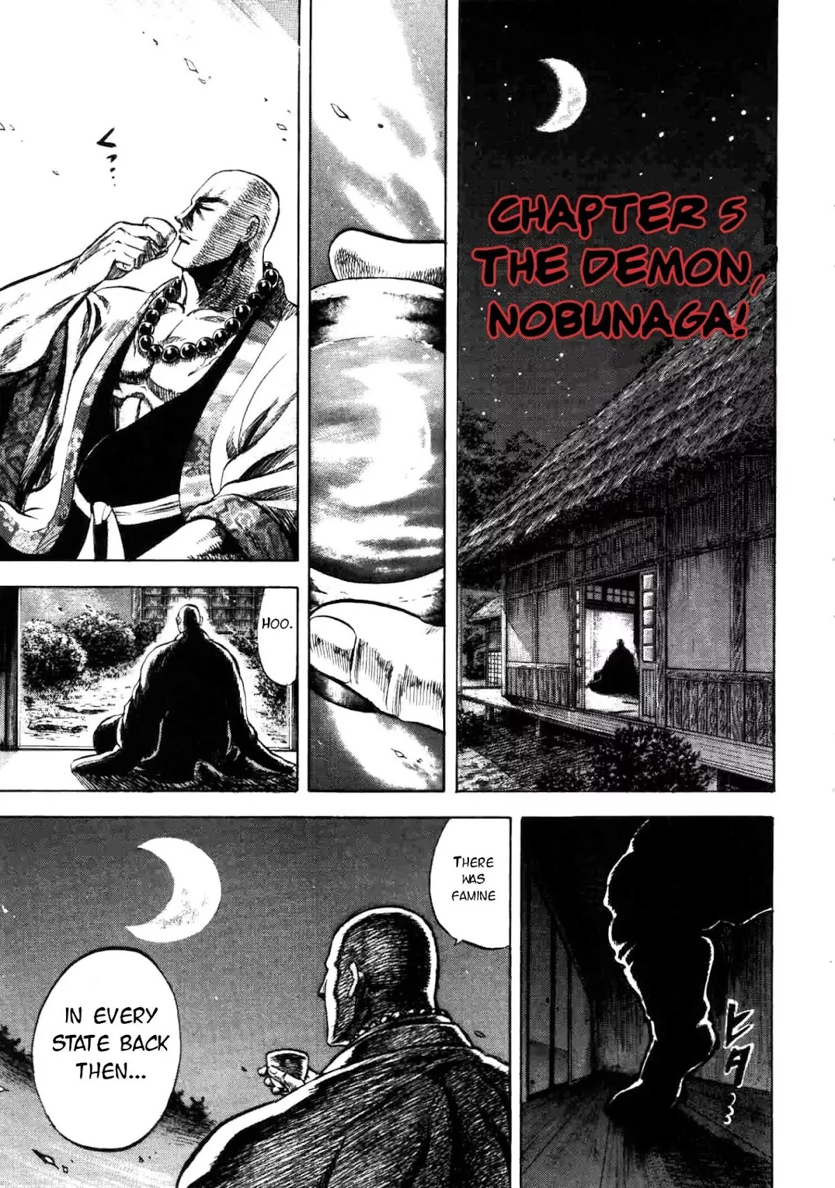Read Gifuu Doudou!! Naoe Kanetsugu – Maeda Keiji Tsukigatari Chapter 5 - The Demon, Nobunaga! Online