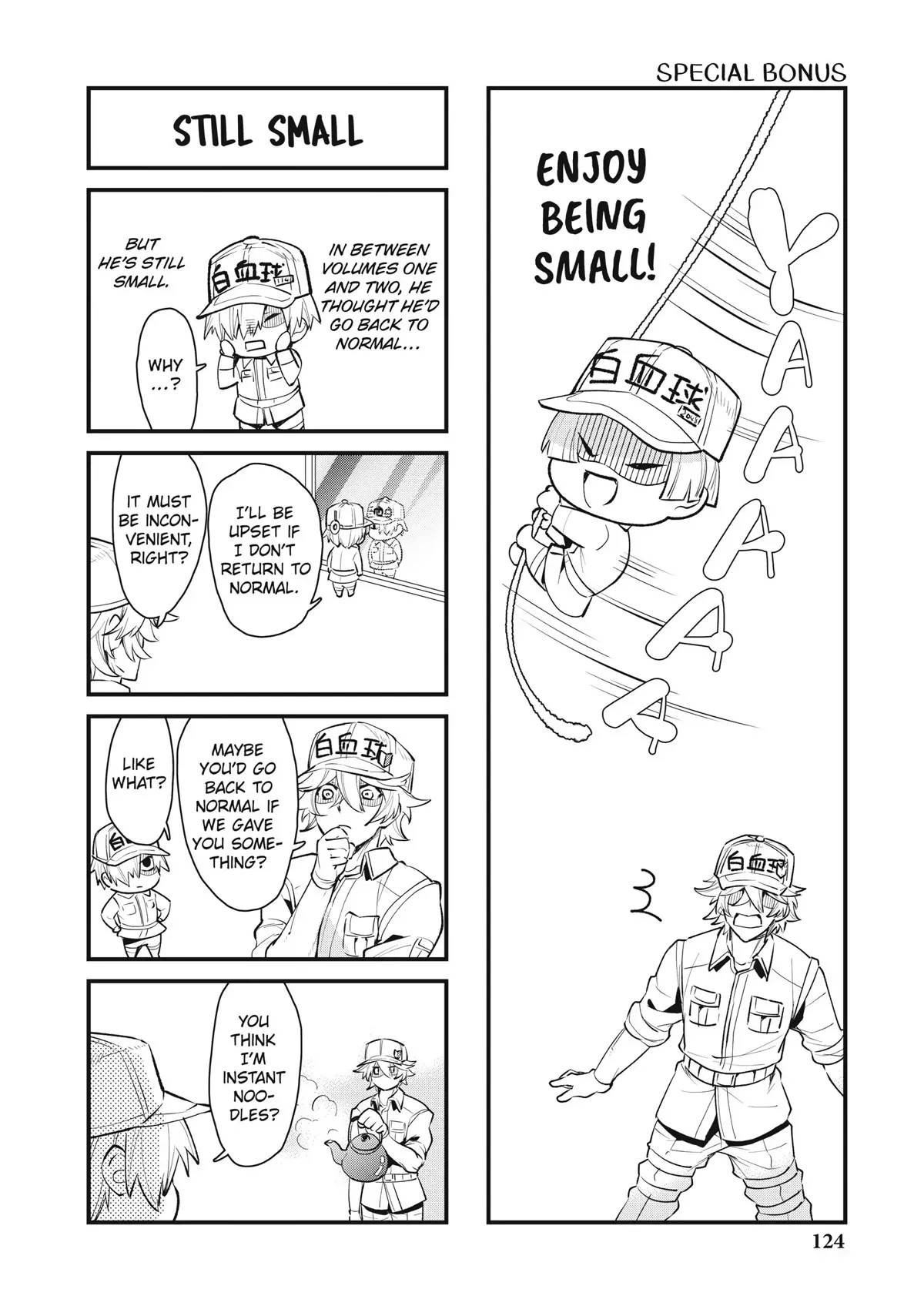 Read Hataraku Saibou WHITE Chapter 11.5 Online